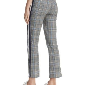 Mother Denim insider crop plaid pants